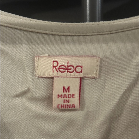 Reba Beige Sleeveless Maxi Dress with Embroidered Detail - Picture 2 of 2